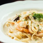 Chicken and Shrimp Alfredo